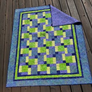 Batik Quilt For Sale|Multi-Color|52" X 65"